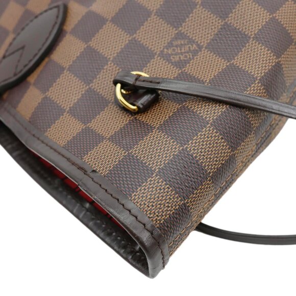 Louis Vuitton  Neverfull MM Damier Ebene Tote Bag Brown - Picture 9 of 16